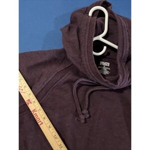 Duluth Women's Hoodie Size XL Purple Ooh-La-Loop French Terry Comfort Movement